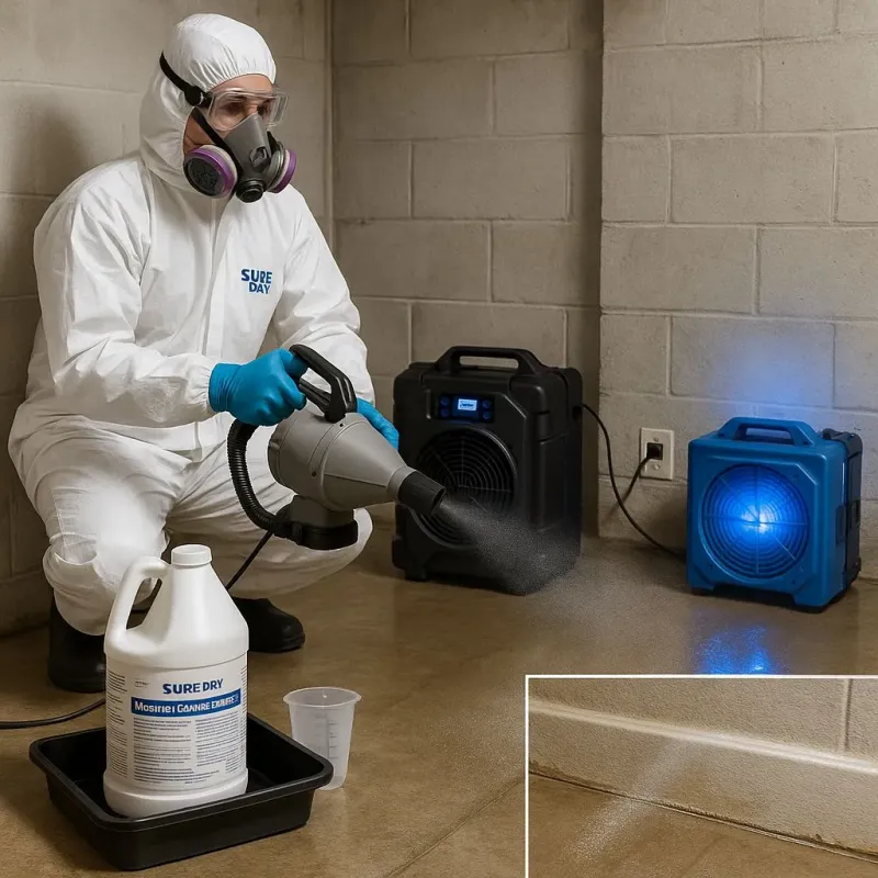 Sanitization and Odor Removal process in Liborio Negron Torres, PR